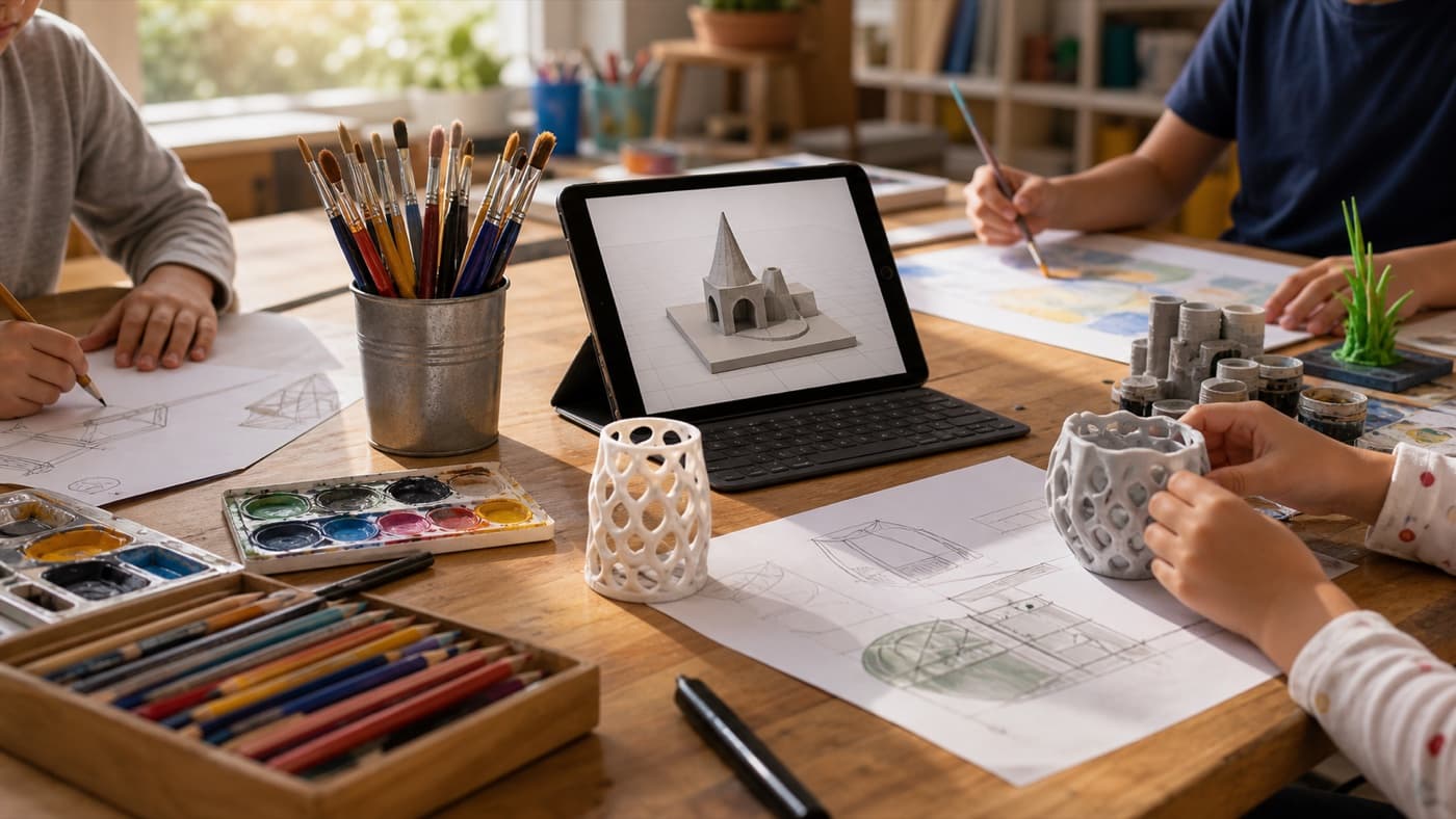 When Art Class Meets Technology Class: Why Future Children Need Cross-Disciplinary Creation
